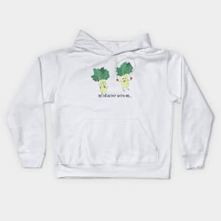 be healthy with me Kids Hoodie